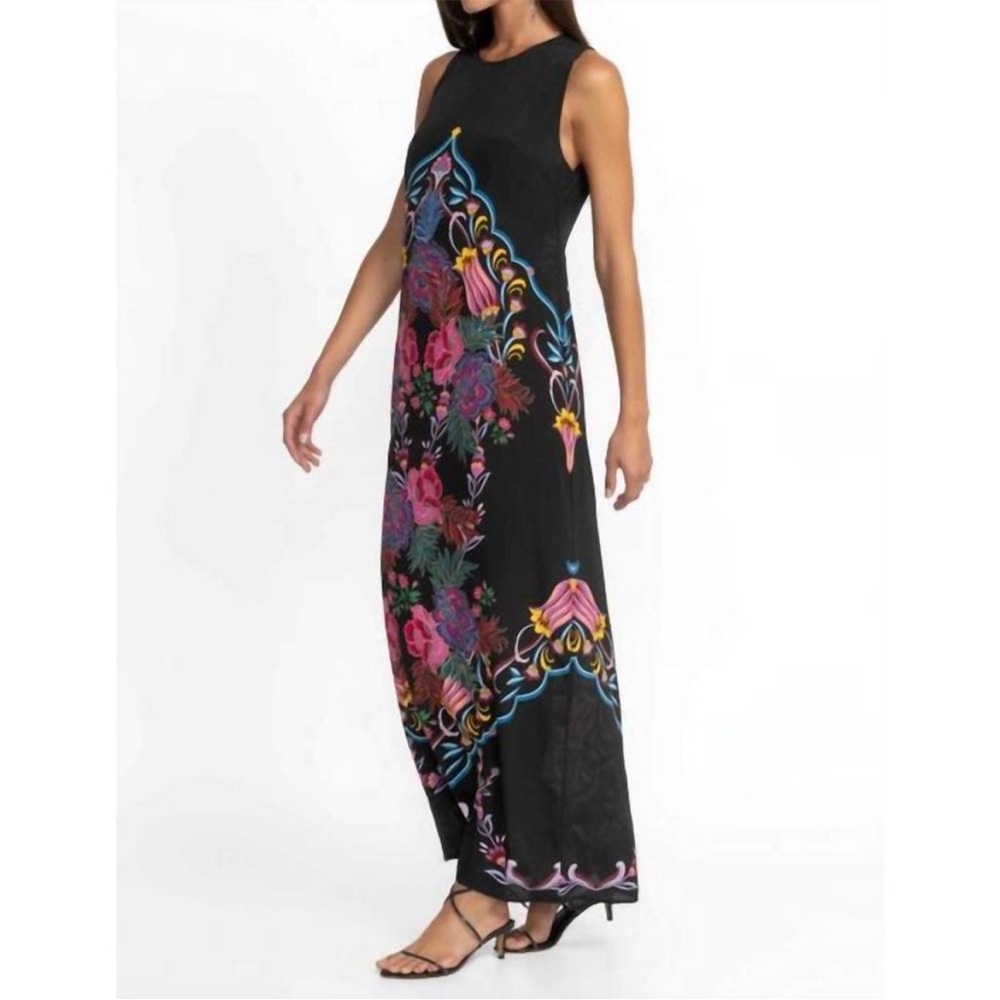 JOHNNY WAS Tatianna Maxi Dress, SMALL. - Picture 4 of 8